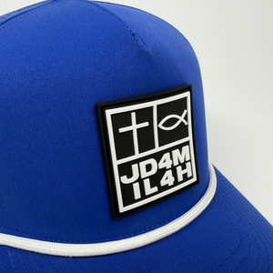 JD4M IL4H Performance Rope Hat-PVC Patch (5 Color Options)