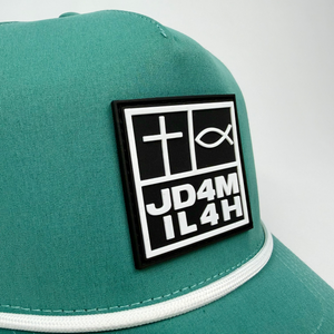 JD4M IL4H Performance Rope Hat-PVC Patch (5 Color Options)