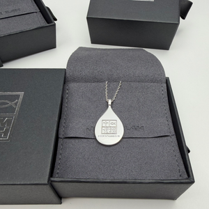 Women’s Teardrop JD4M IL4H Pendant & Chain (**PRE-ORDER: SHIPS MID/END OF FEBRUARY**)