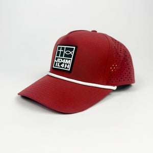 JD4M IL4H Performance Rope Hat-PVC Patch (5 Color Options)