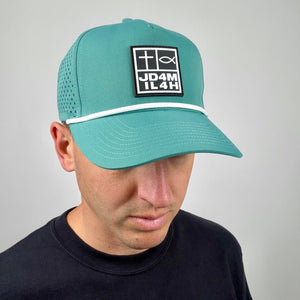 JD4M IL4H Performance Rope Hat-PVC Patch (5 Color Options)