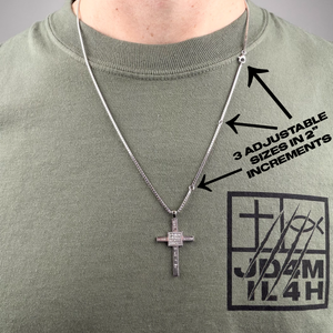 Cross JD4M IL4H Pendant & Chain (**PRE-ORDER: SHIPS MID/END OF FEBRUARY**)