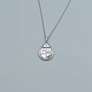 Women’s Teardrop JD4M IL4H Pendant & Chain (**PRE-ORDER: SHIPS MID/END OF FEBRUARY**)