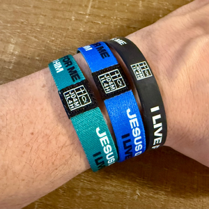 Elastic Wristbands Reversible - JD4M IL4H (2 Color Options)