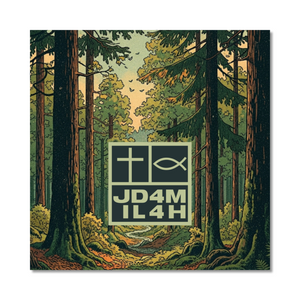 Forest JD4M IL4H Sticker
